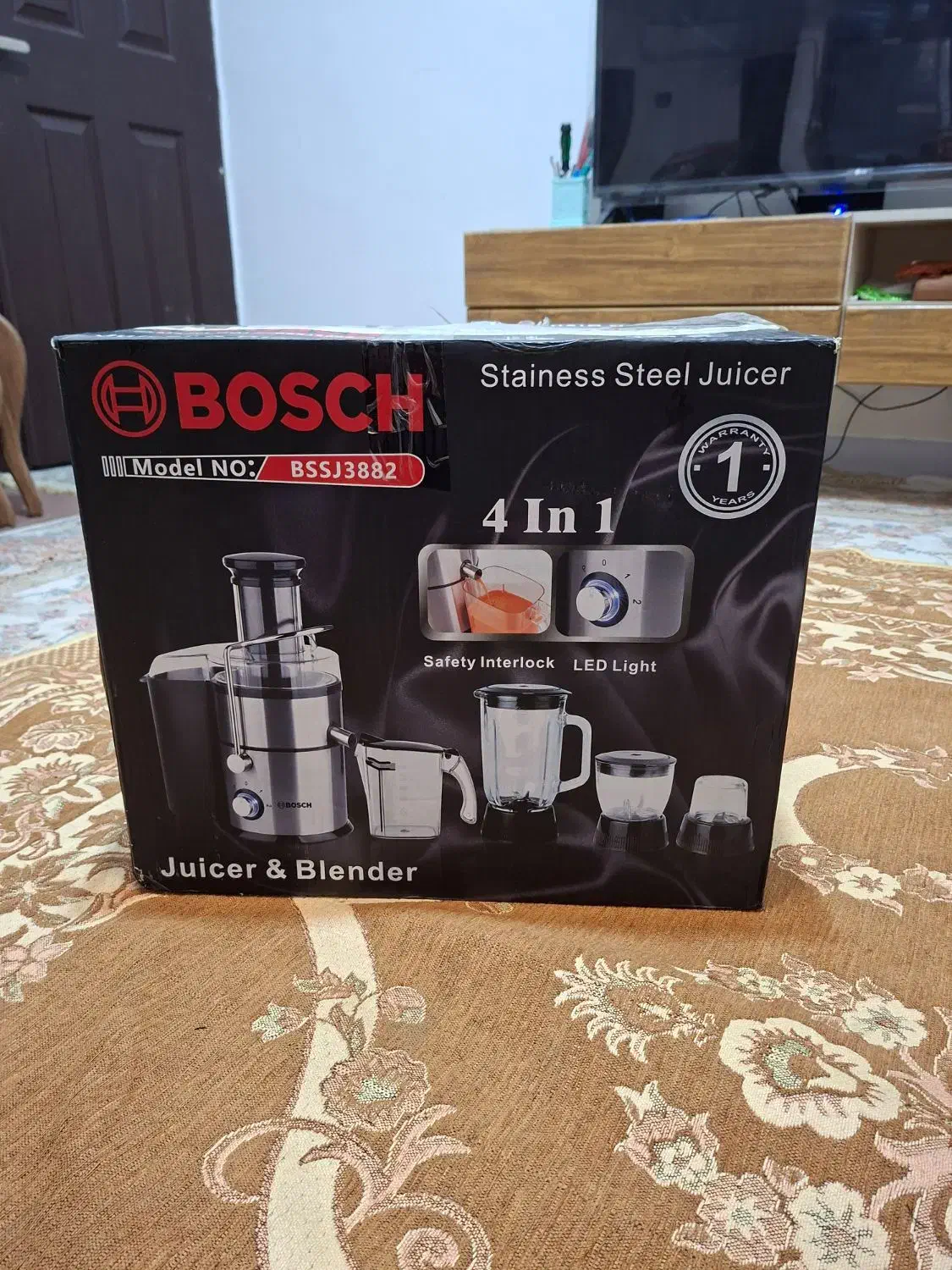 آبمیوه گیری بوش در حد نو|آبمیوهگیر و آبمرکباتگیر|گرگان, |دیوار