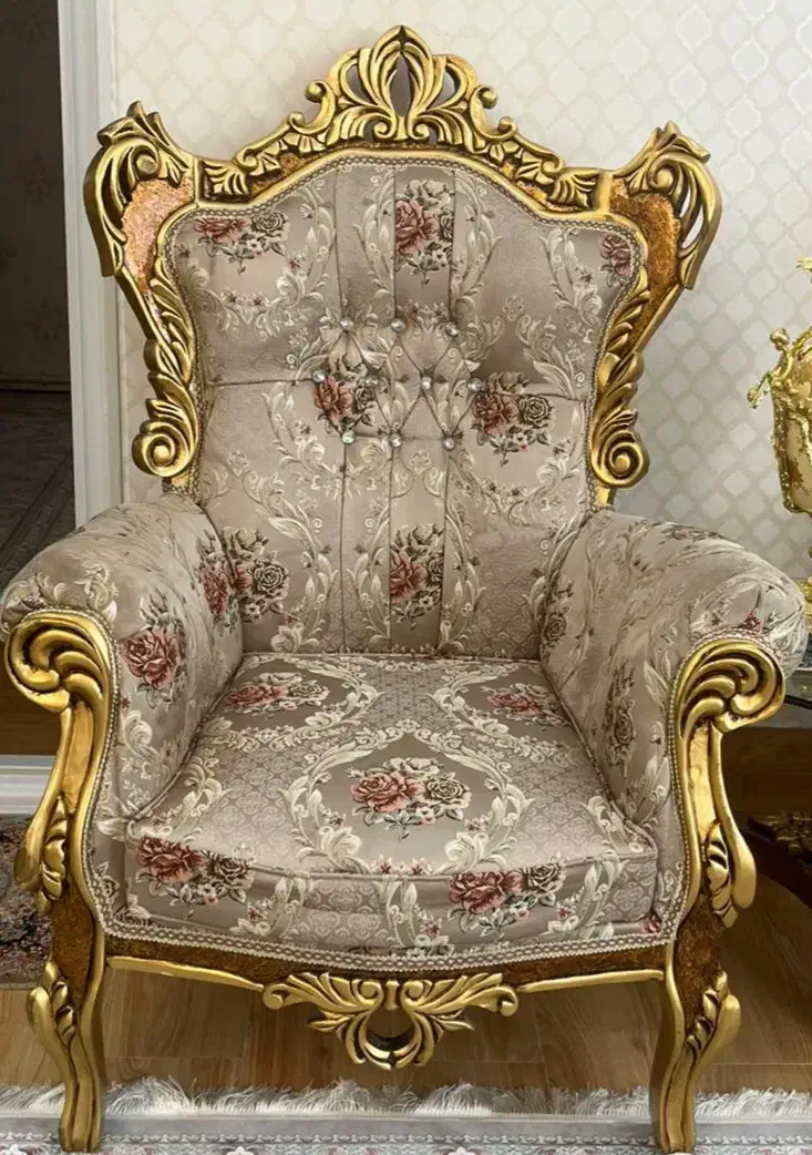 مبل سلطنتی ۹ نفره|مبلمان خانگی و میز عسلی|شاهین دژ, |دیوار