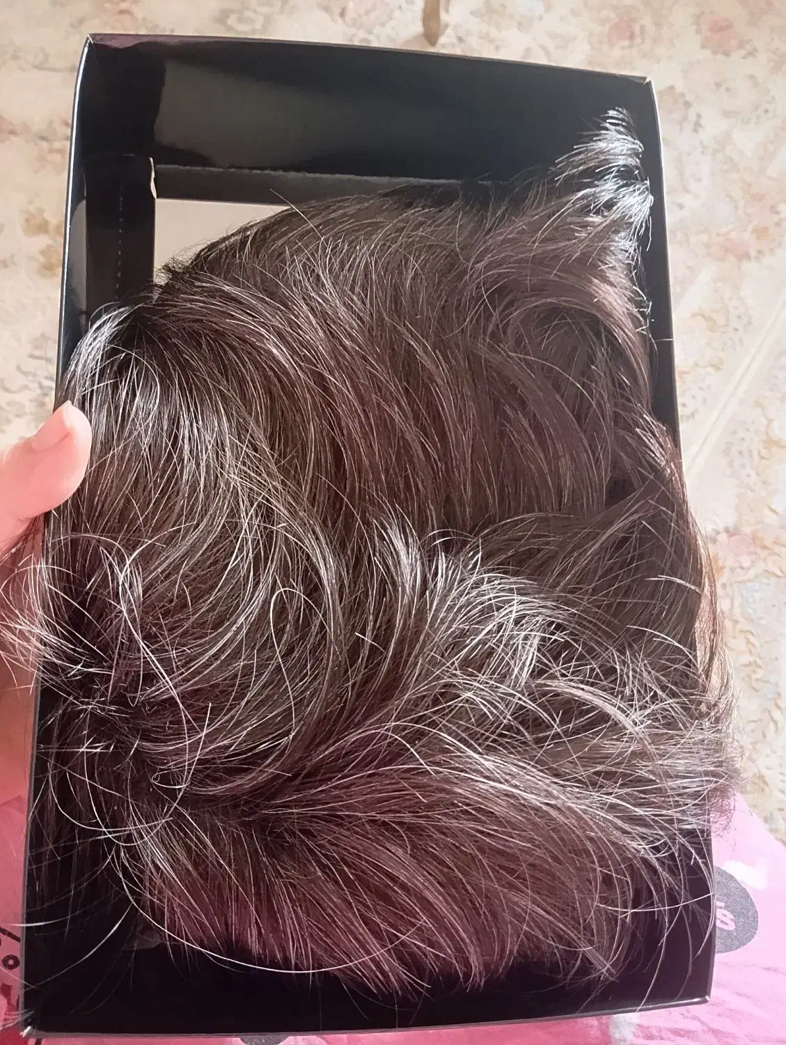 کلاه گیس موی طبیعی کوتاه|آرایشی، بهداشتی، درمانی|رشت, شهرک قدس|دیوار