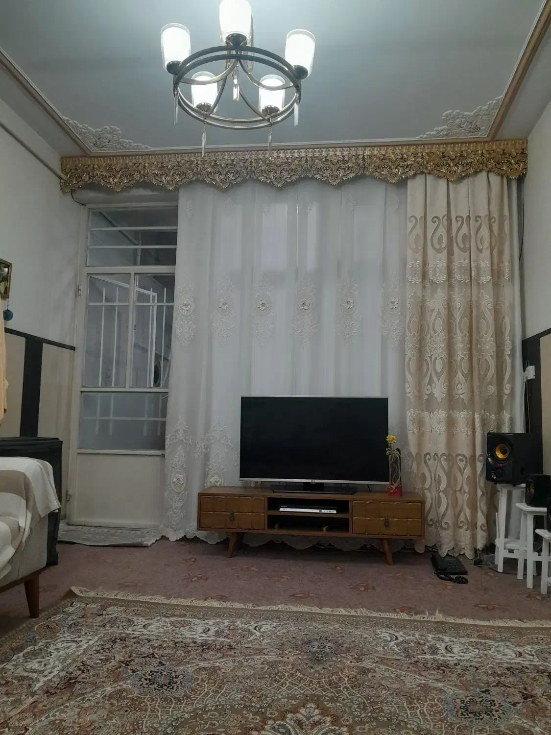 پرده توری پذیرایی|پرده، رانر، رومیزی|خرمدره, |دیوار