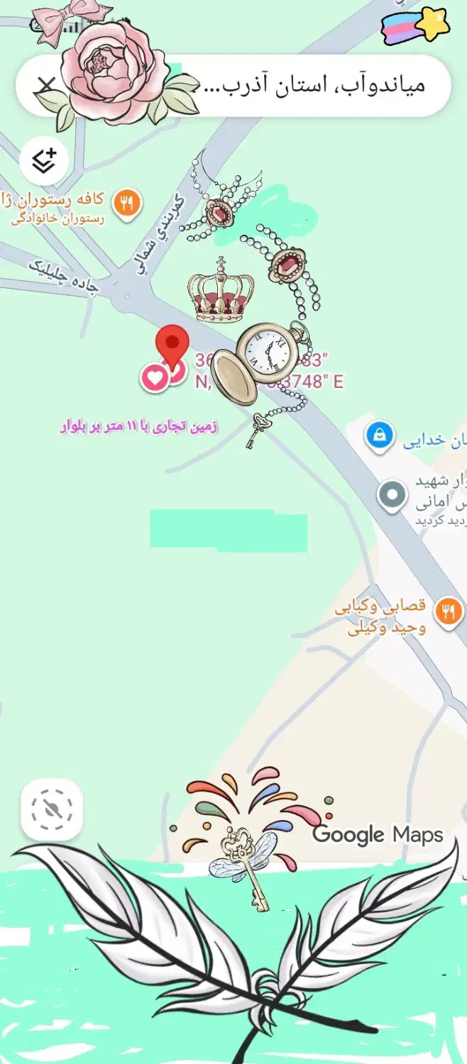 زمین کاربری تجاری|فروش زمین و ملک کلنگی|میاندوآب, |دیوار