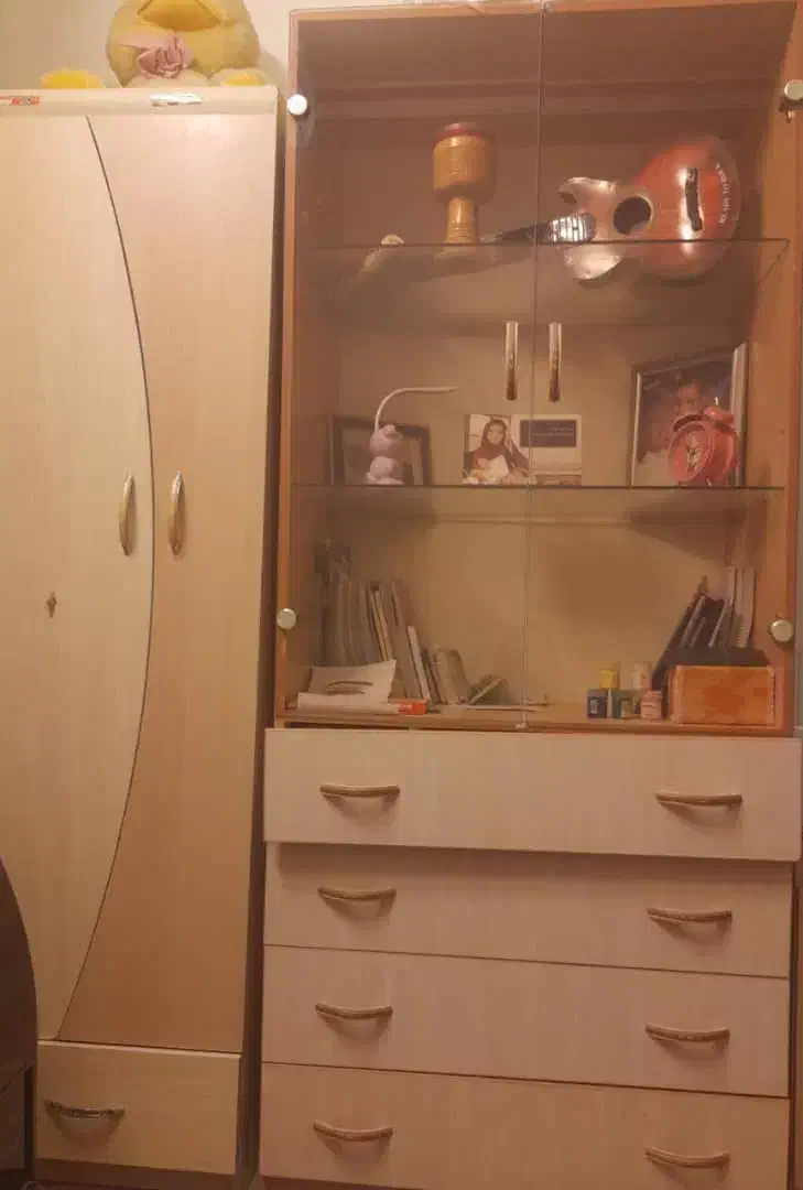 فروش کمد و ویترین|تخت و سرویس خواب|برخوار, |دیوار