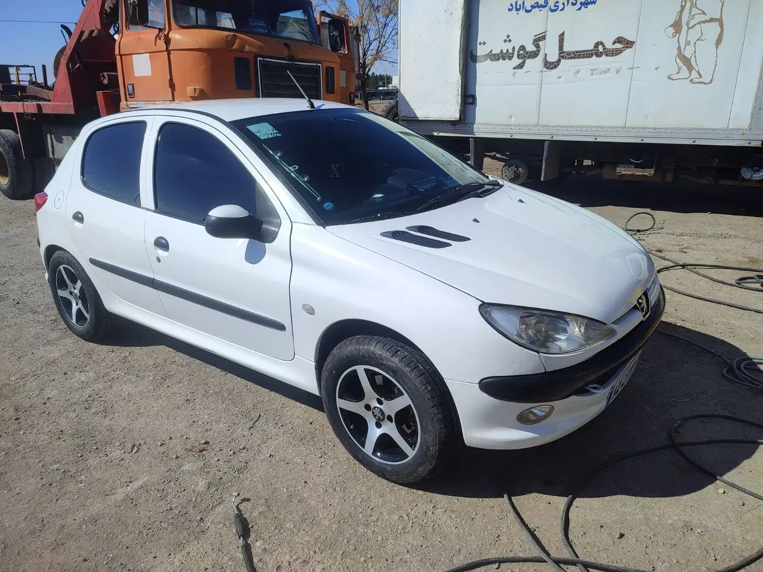 ۲۰۶ مدل آخر ۹۵ تمیز و فنی سالم|خودرو سواری و وانت|مشهد, حضرت حجت|دیوار