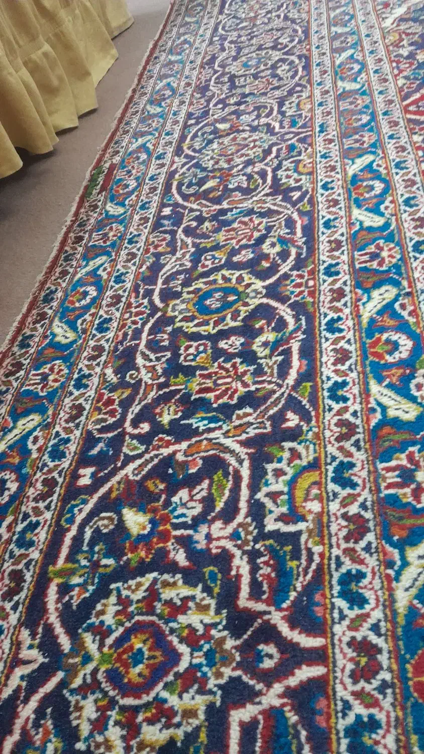 ۲ تخته فرش دستباف کاشان به قیمت ارزون|فرش|اردبیل, |دیوار