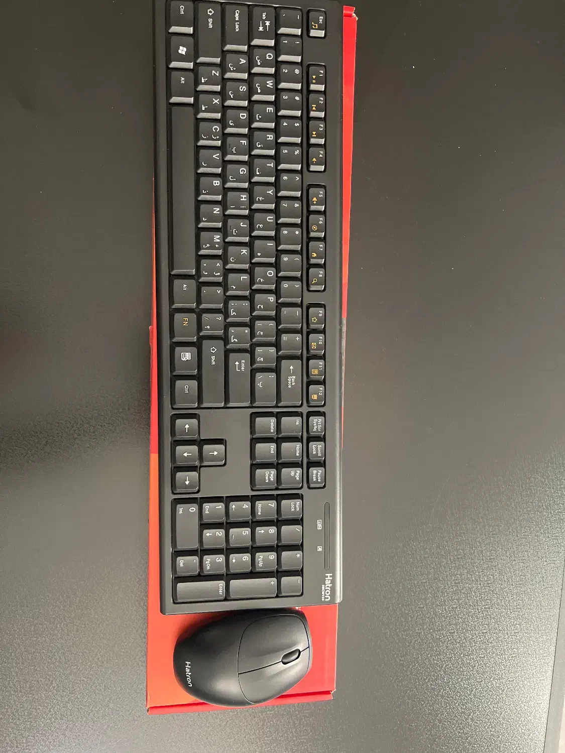کیبورد و ماوس بی‌سیم هترون مدل HKCW130|قطعات و لوازم جانبی رایانه|کرج, عظیمیه|دیوار