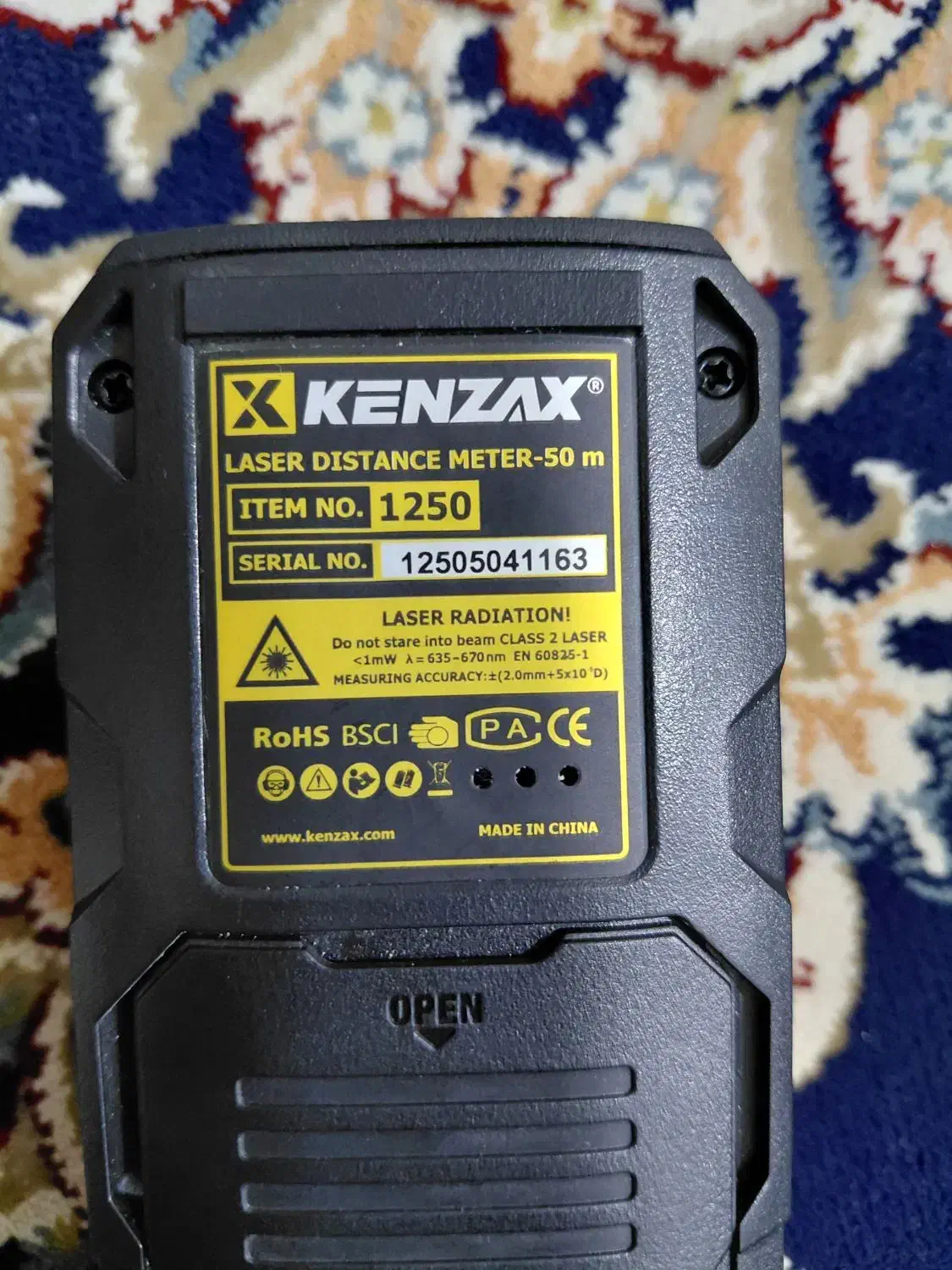 متر لیزری کنزاکس|ابزارآلات|تهران, سبلان (لشگر)|دیوار