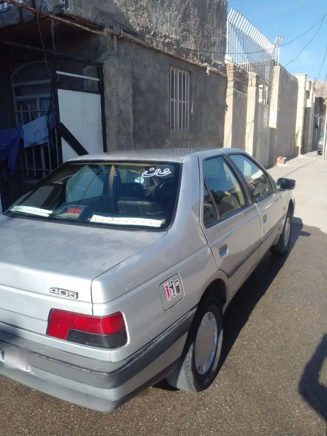 پژو 405 GLX نقره ای|خودرو سواری و وانت|صحنه, |دیوار