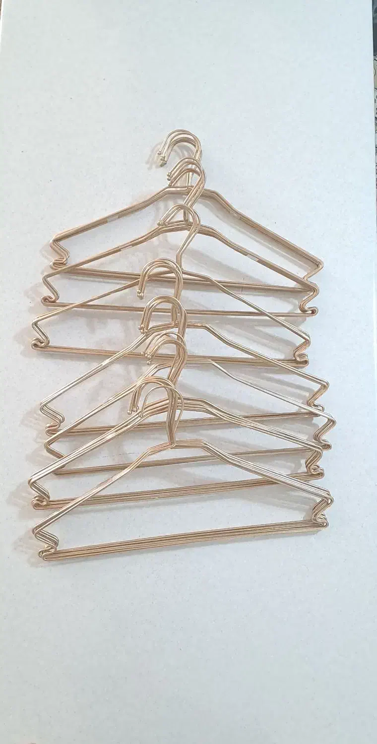 چوب لباسی فلزی  ۶ عددی|بندرخت و رخت‌آویز|یزد, |دیوار