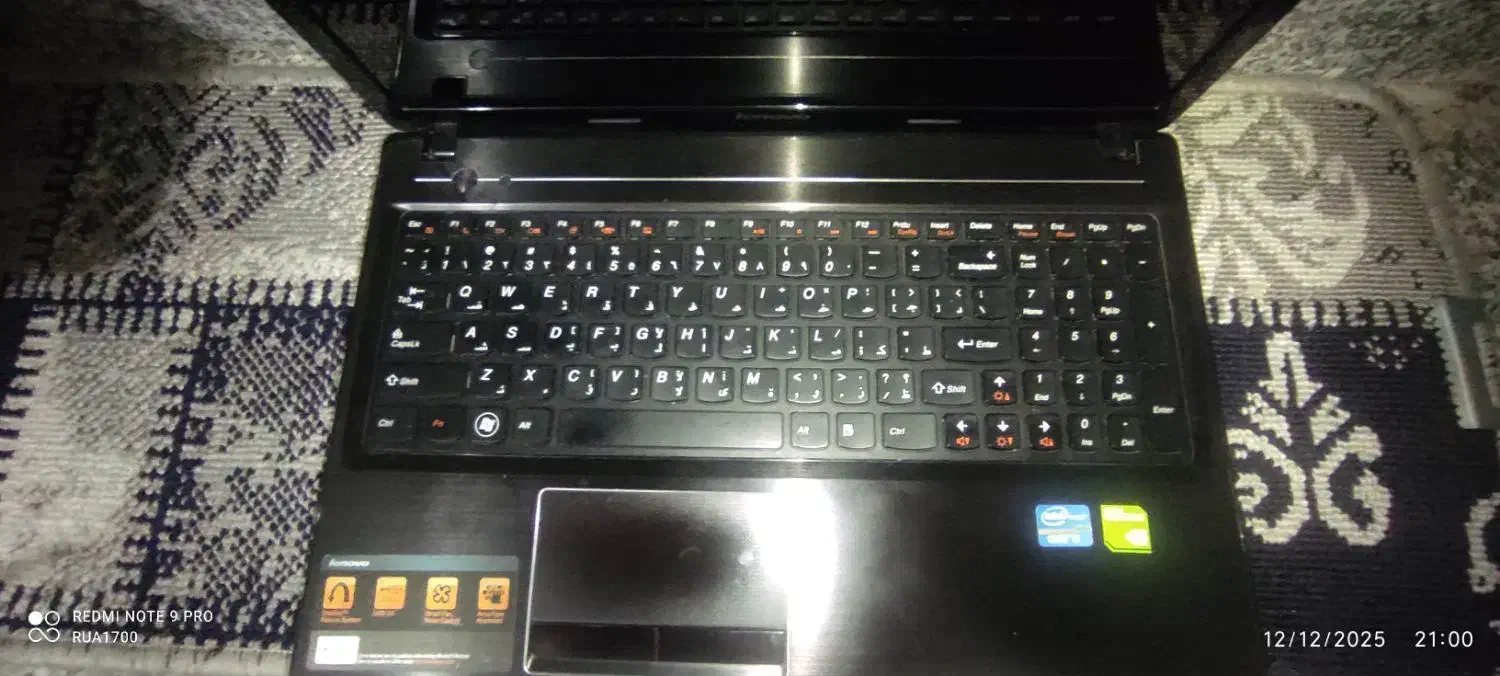 لپ تاپ لنووG580 i5|رایانه همراه|هریس, |دیوار