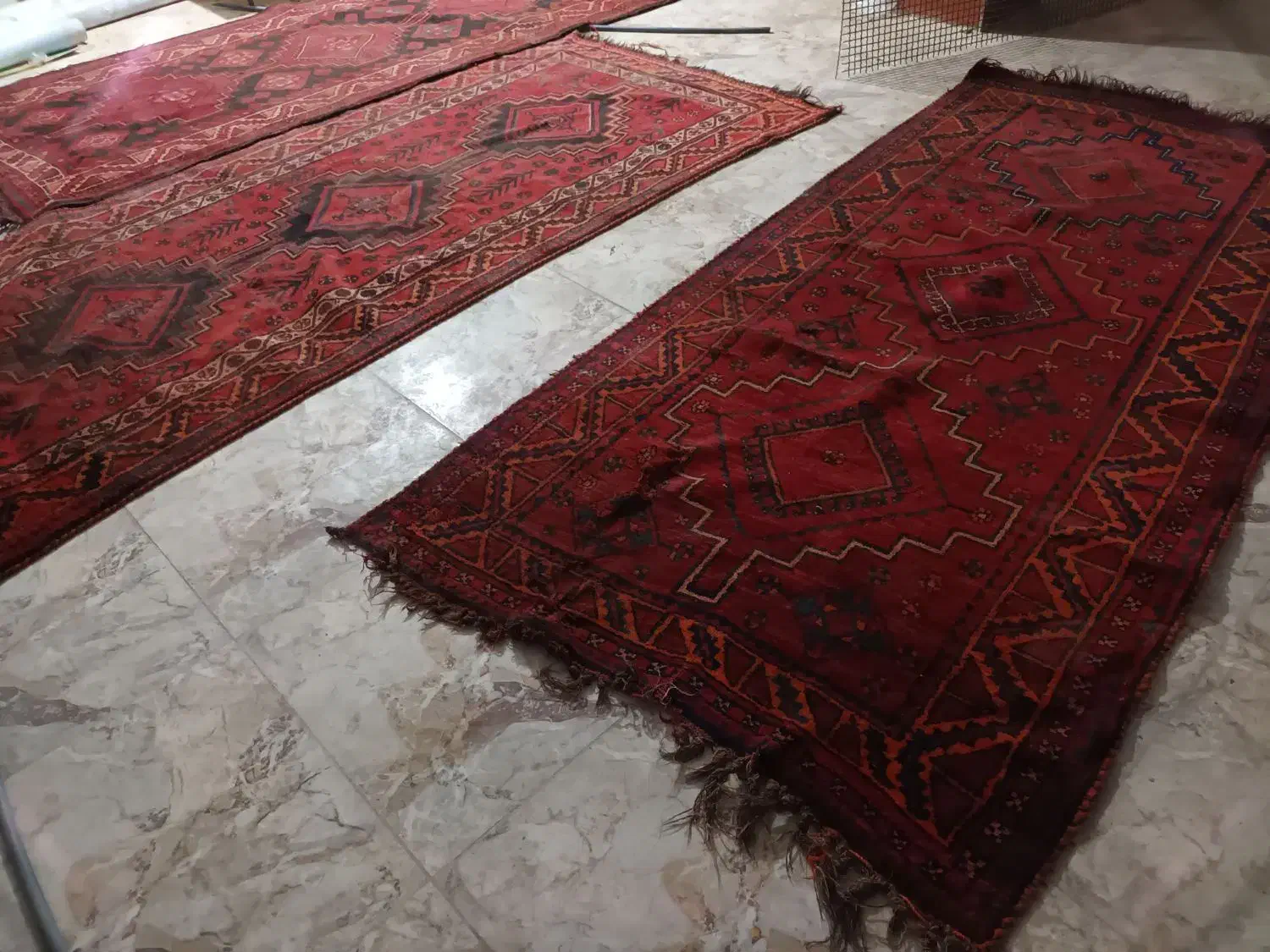 قالیچه سنتی و محلی قدیمی|گلیم، جاجیم، گبه|بهبهان, |دیوار