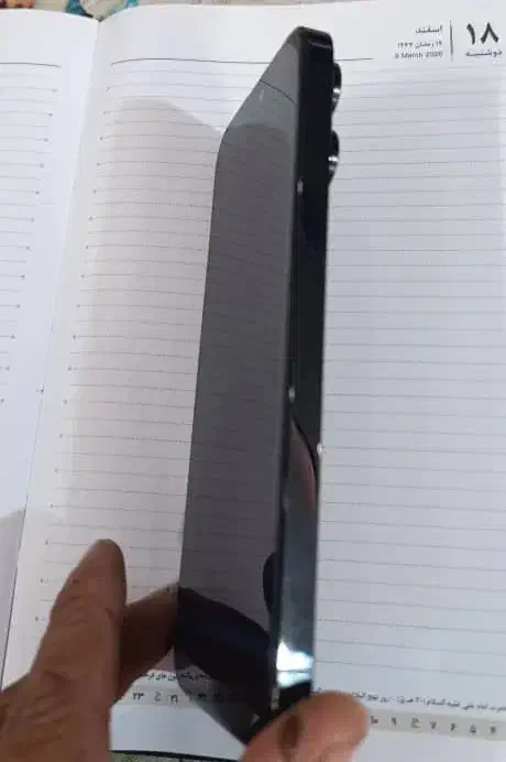 ایفون۱۴مشکی پرومکس۲۵۶پکmاصلیzaaریجستری|موبایل|لنگرود, |دیوار