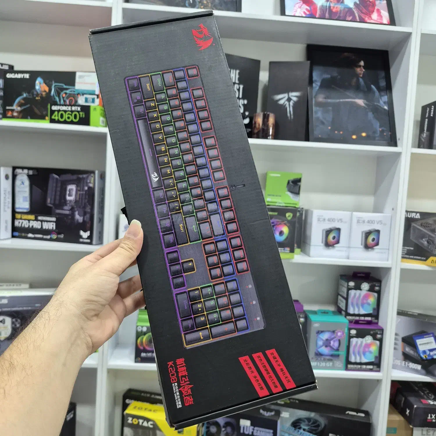 کیبورد گیمینگ ردراگون K208|قطعات و لوازم جانبی رایانه|بندر انزلی, جهانگانی|دیوار