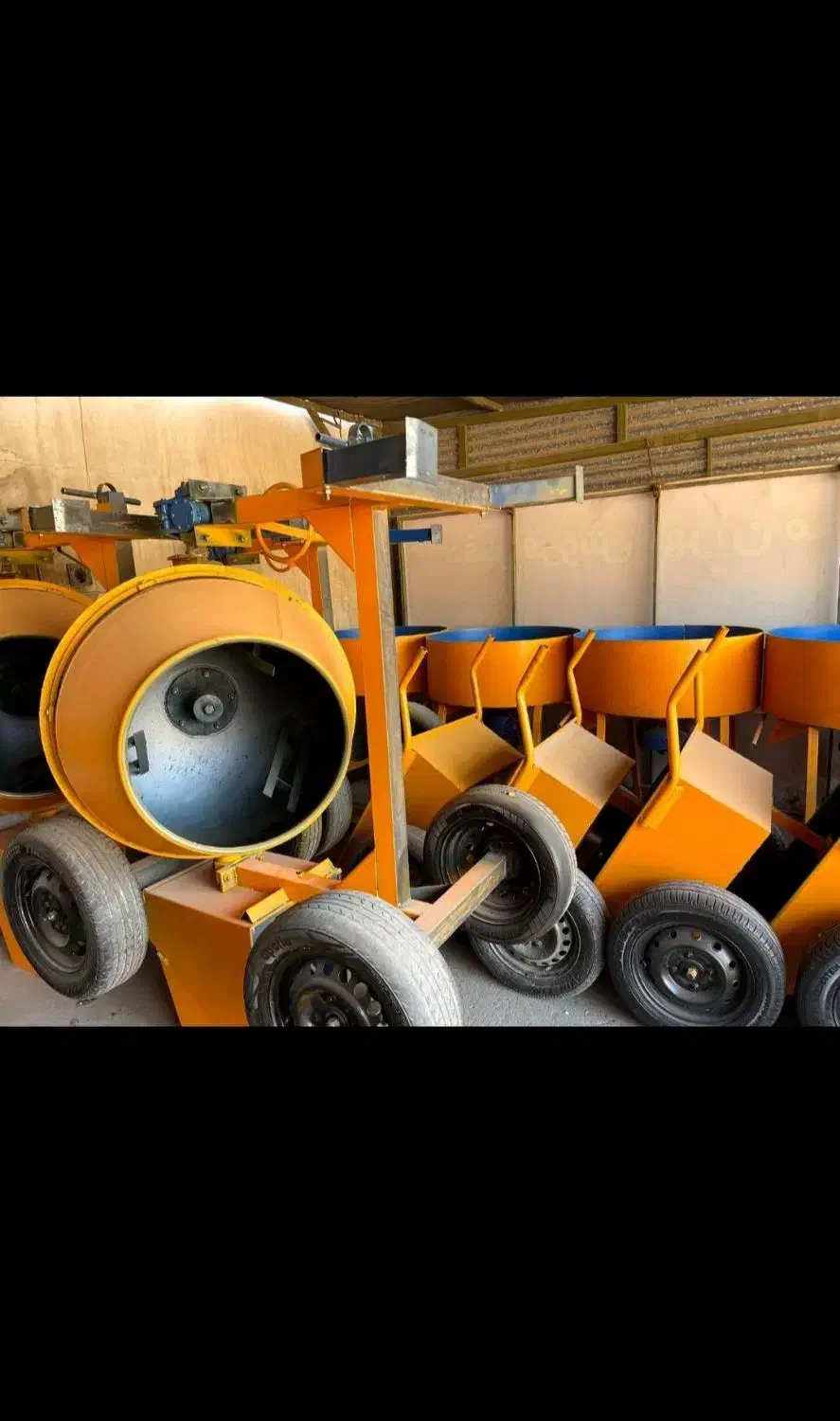 بتونیر میکسر خلاطه ناری ساز  خاموت زن|ماشین‌آلات صنعتی|زاهدان, |دیوار