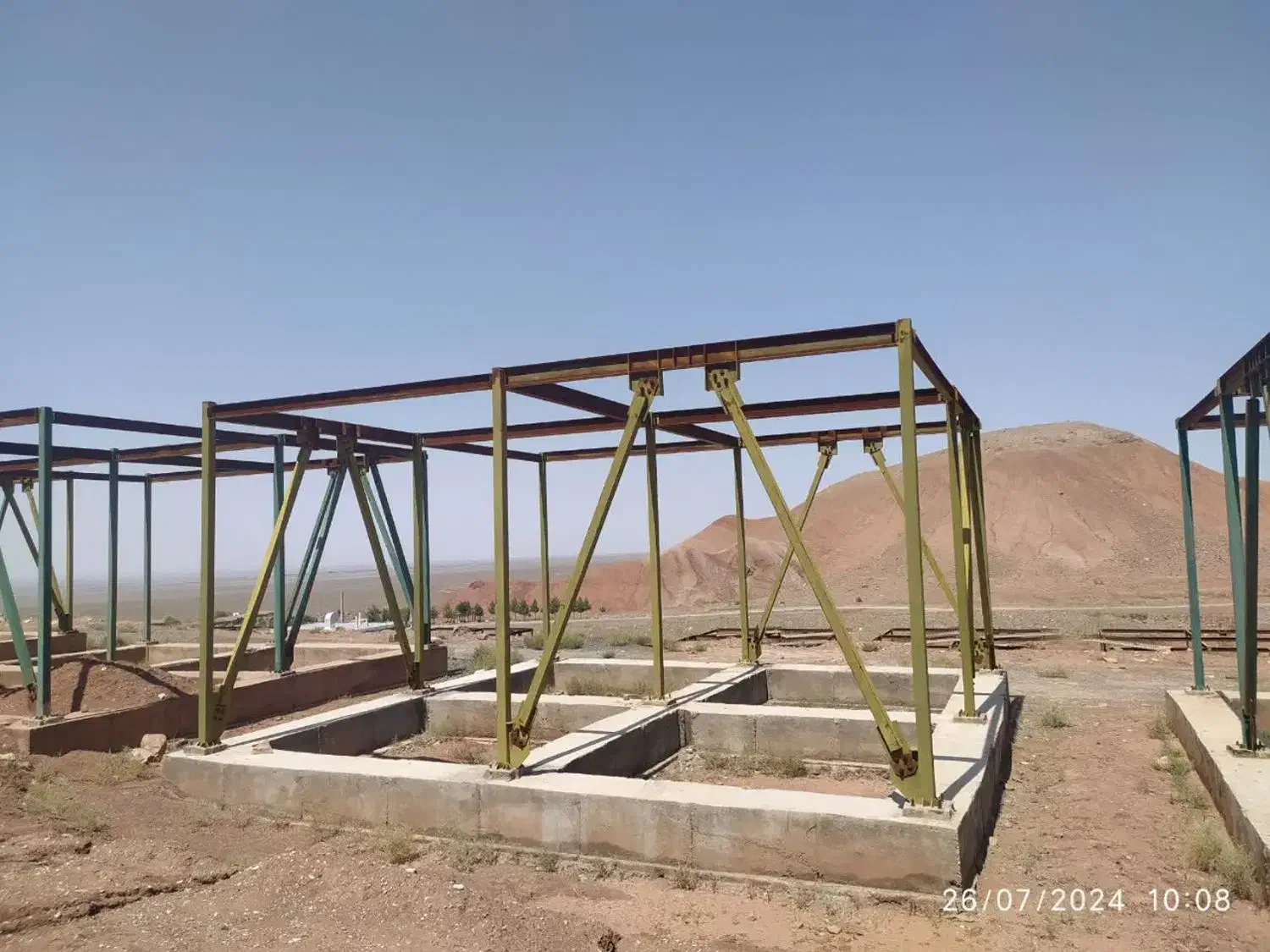 اسکلت فلزی پیچ و مهره ای|مصالح و تجهیزات ساختمان|داورزن, |دیوار