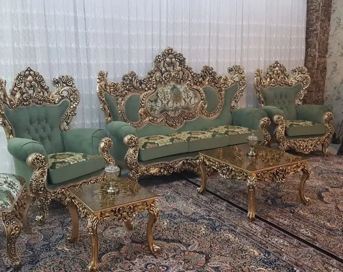 مبل استیل سلطنتی مدل یاقوت|مبلمان خانگی و میز عسلی|ارومیه, |دیوار