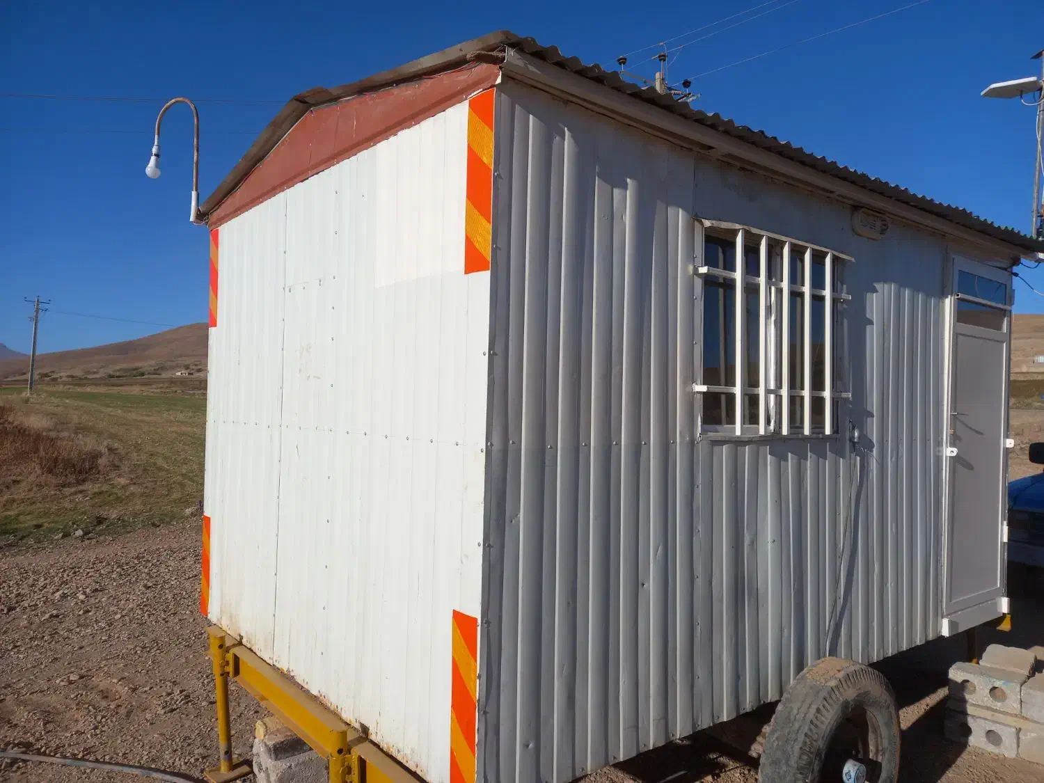 کانکس چرخدار|مصالح و تجهیزات ساختمان|چنارود, |دیوار