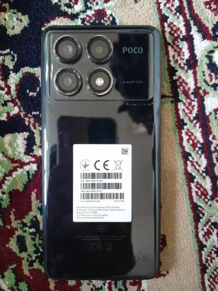 شیائومی Poco X6 Pro با حافظهٔ ۵۱۲ گیگابایت|موبایل|تهران, کرمان|دیوار