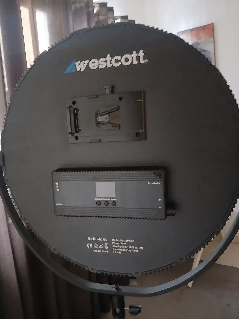نور ثابت ال‌ای‌دی حرفه‌ای Westcott SL-360ARC|دوربین عکاسی و فیلم‌برداری|گرگان, |دیوار