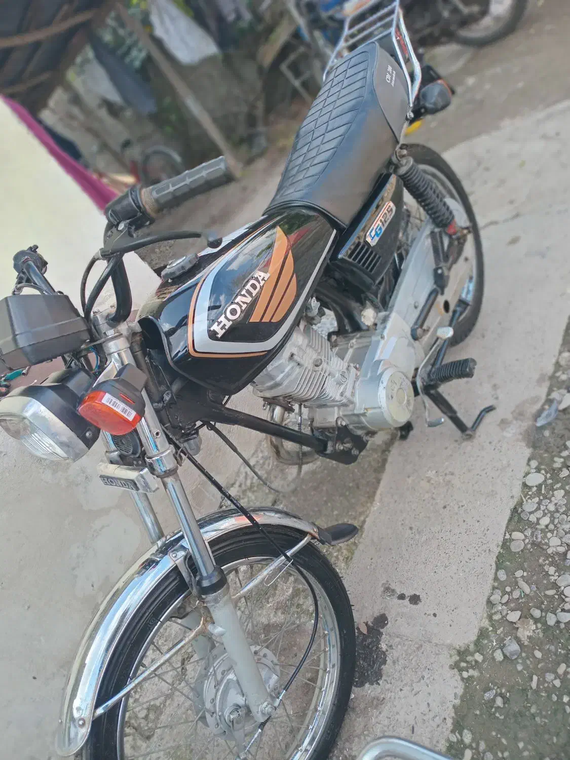 هندا مزایده در حد|موتورسیکلت|رشت, توشیبا|دیوار