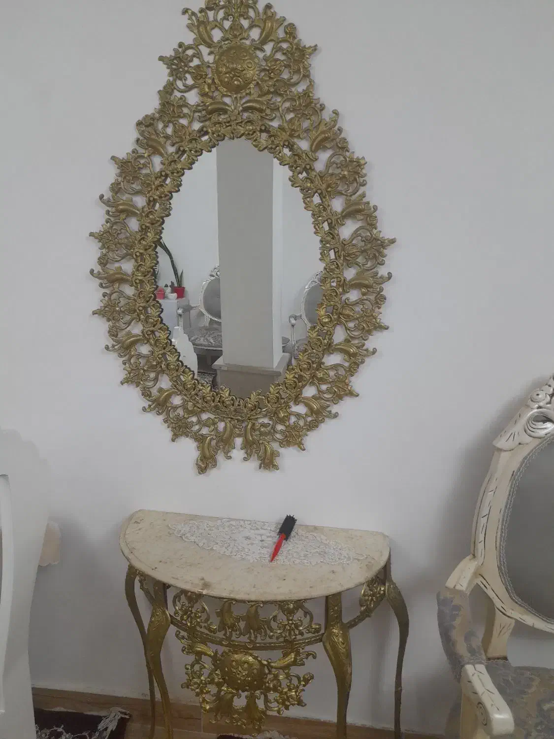 آینه طرح برنز|آینه|تبریز, |دیوار