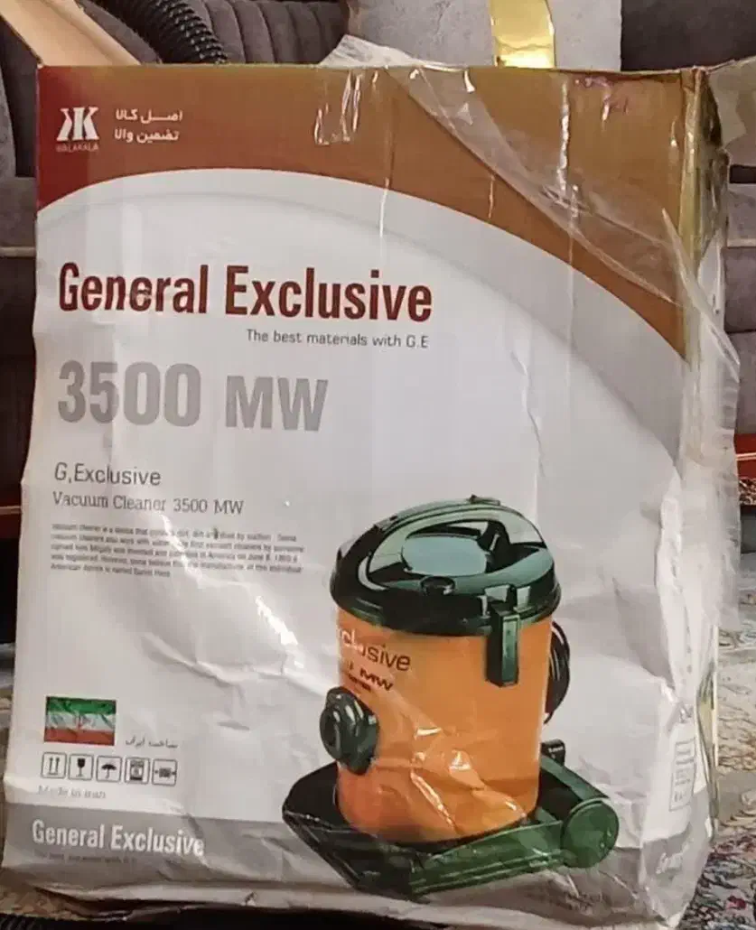 جارو برقی صفر جهت معاوضه با همه چی|جاروبرقی، جارو شارژی، بخارشو|دهدشت, |دیوار