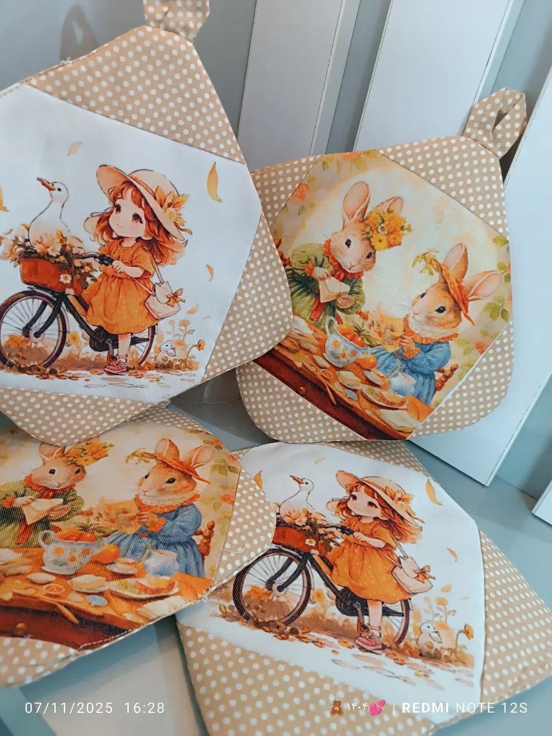 سرویس اشپز خانه دم کنی|سفره، حوله، دستمال آشپزخانه|اسفراین, |دیوار