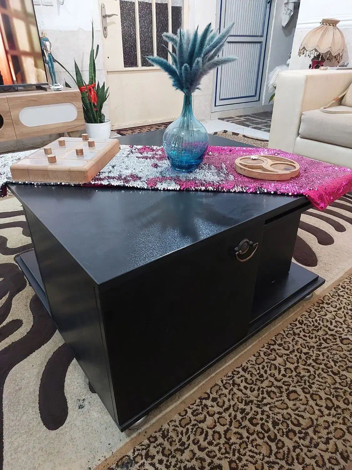 میز وسط مبل با ۴ تا گل میز|مبلمان خانگی و میز عسلی|اهواز, زندوکیلی|دیوار