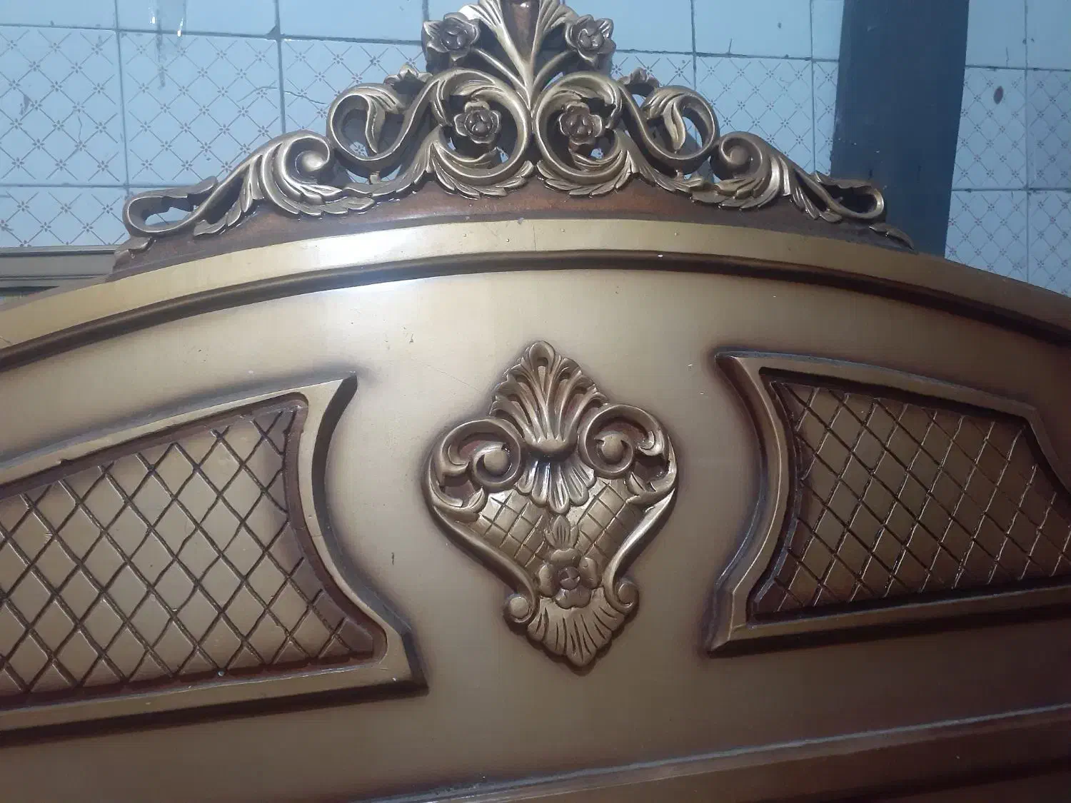 تخت خواب ۲ نفره|تخت و سرویس خواب|خمین, |دیوار