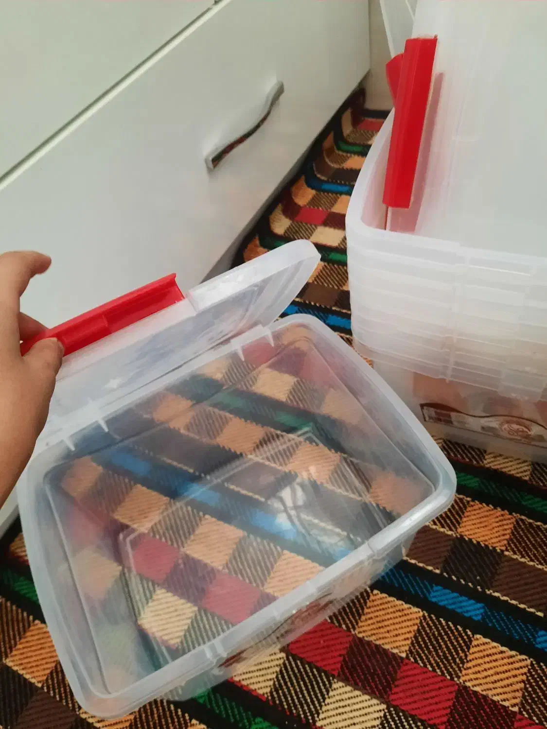 باکس نظم دهنده|ظروف نگهدارنده، پلاستیکی، یکبارمصرف|طرقبه, |دیوار