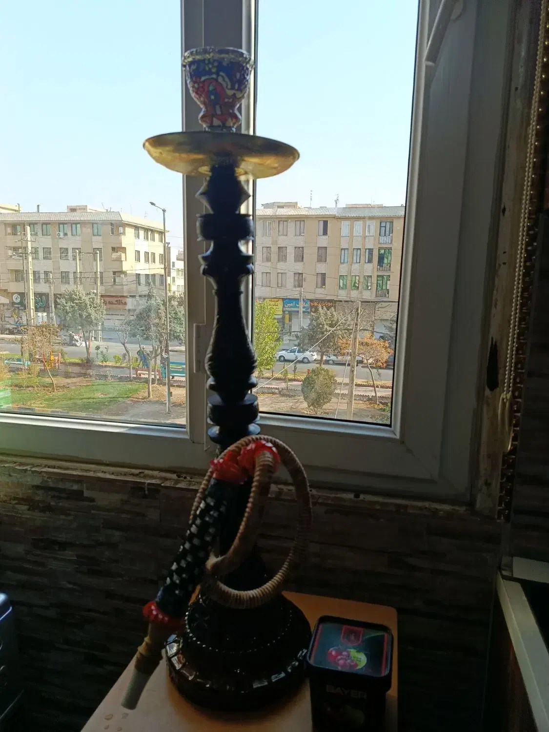 قلیان تنه چوبی (دوسیب آلبالو)|کلکسیون و سرگرمی|ملارد, |دیوار