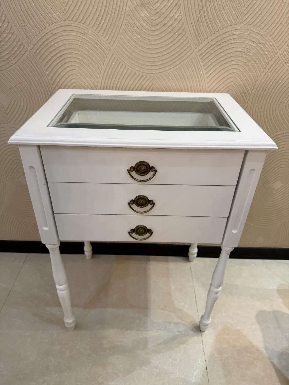 کنسول لوکس قاشق و چنگال سه کشو مناسب جهیزیه عروس|بوفه، ویترین، کنسول|کرج, عظیمیه|دیوار