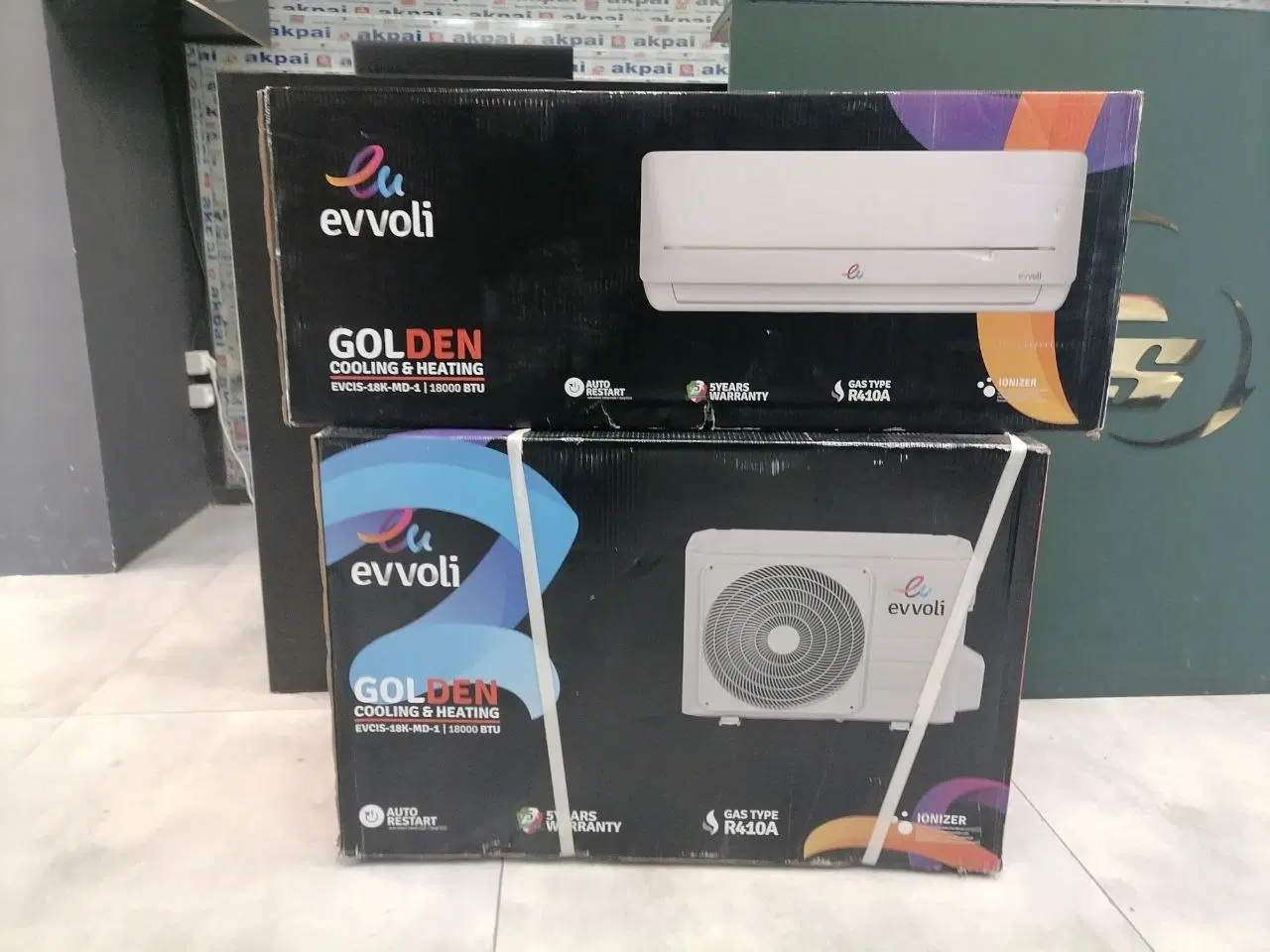 کولر گازی 24000 هزار ایوولی مدلEVCIS-24K-MD-1|کولر گازی و فنکوئل|تهران, کن|دیوار