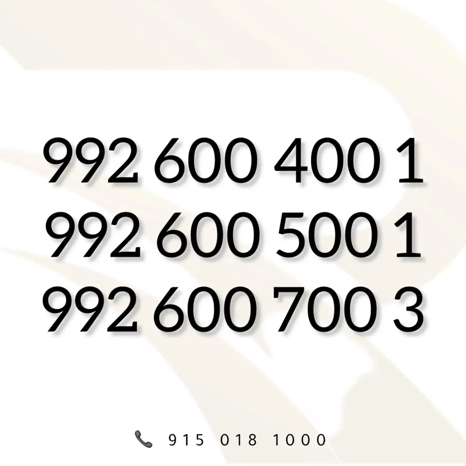 0992-600-500-1|سیم‌کارت|مشهد, سجاد شهر|دیوار