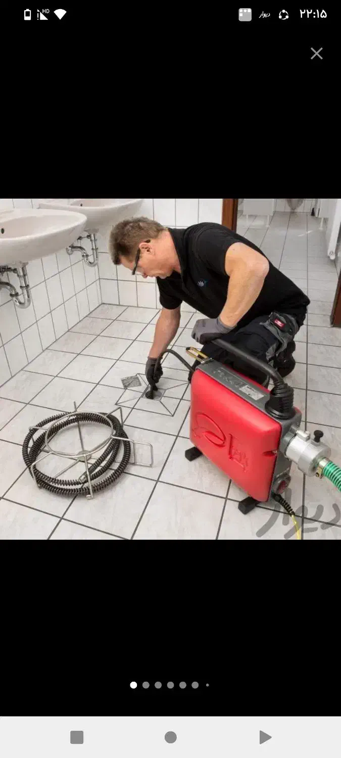 لوله بازکنی بازکن«دیلمی»بادستگاه فنر برقی پمپ هوا|خدمات پیشه و مهارت|باوی, |دیوار