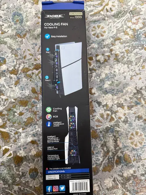 فن خنک کننده PS5|کنسول، بازی ویدئویی و آنلاین|مشهد, گلبرگ|دیوار