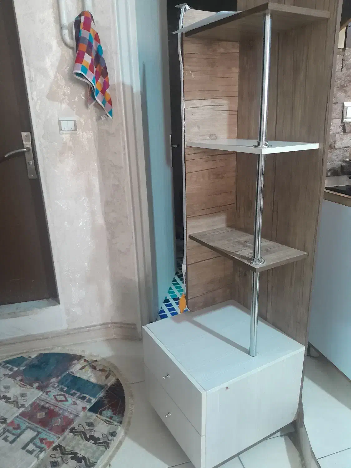 کمد|کتابخانه، شلف، قفسههای دیواری|کرج, کرج نو|دیوار