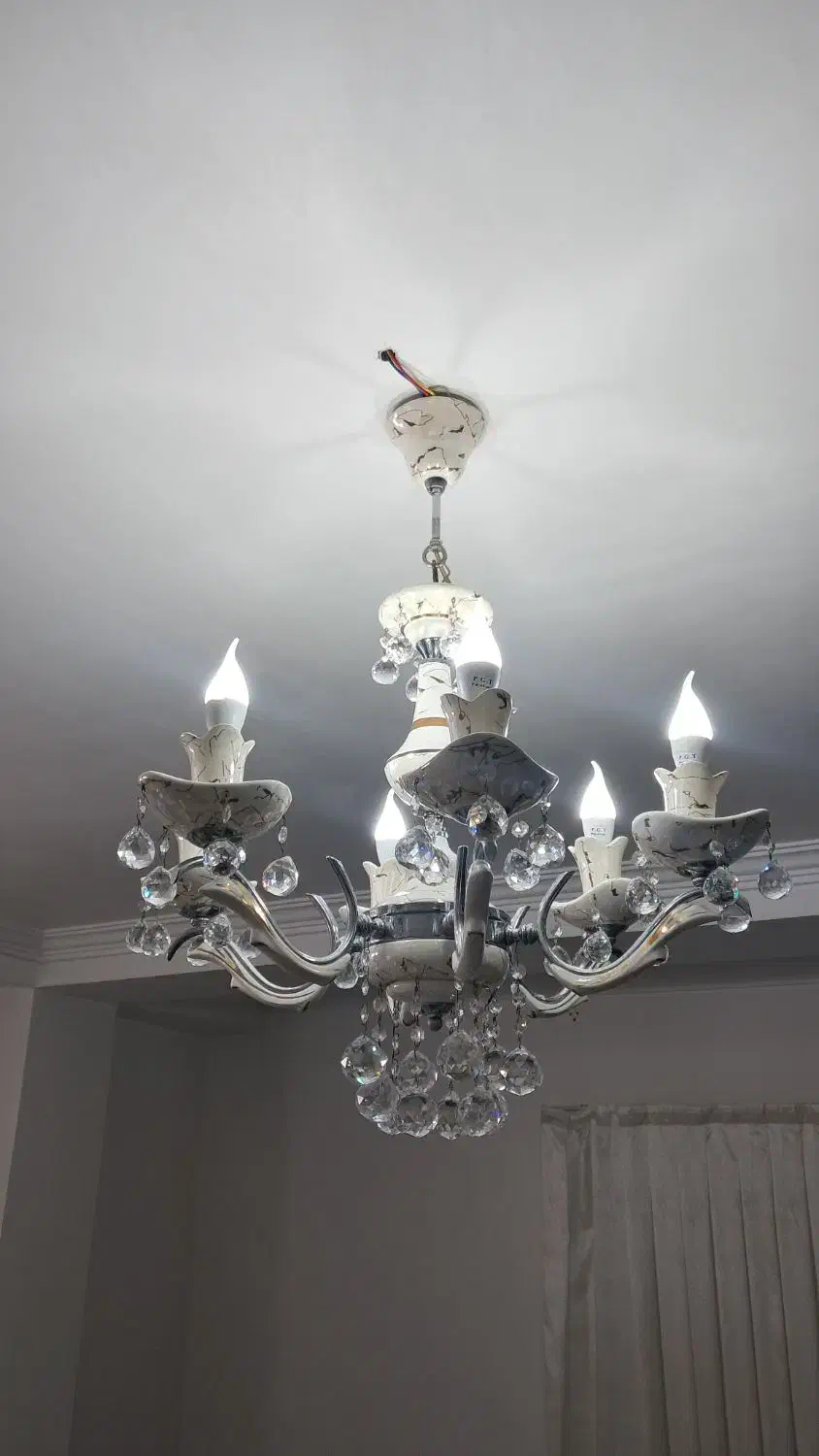 لوستر|لوستر و چراغ آویز|گرگان, |دیوار