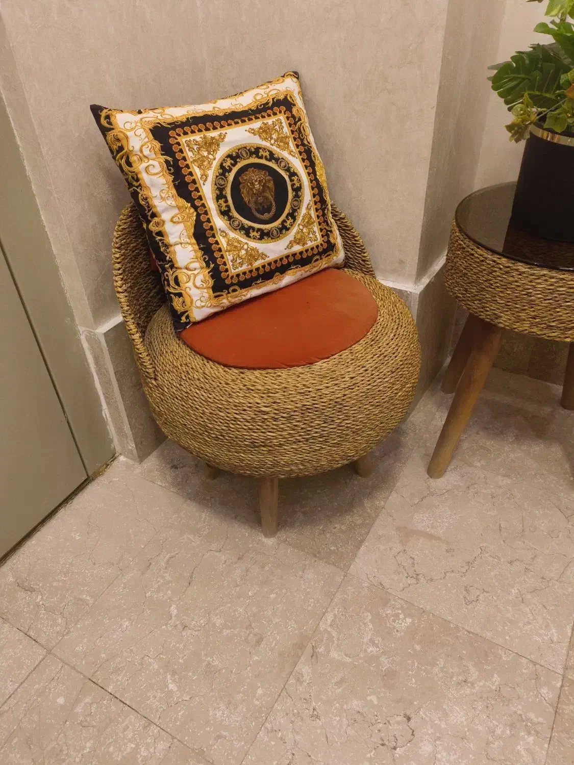 ست میز صندلی حصیری|میز و صندلی غذاخوری|ارومیه, |دیوار