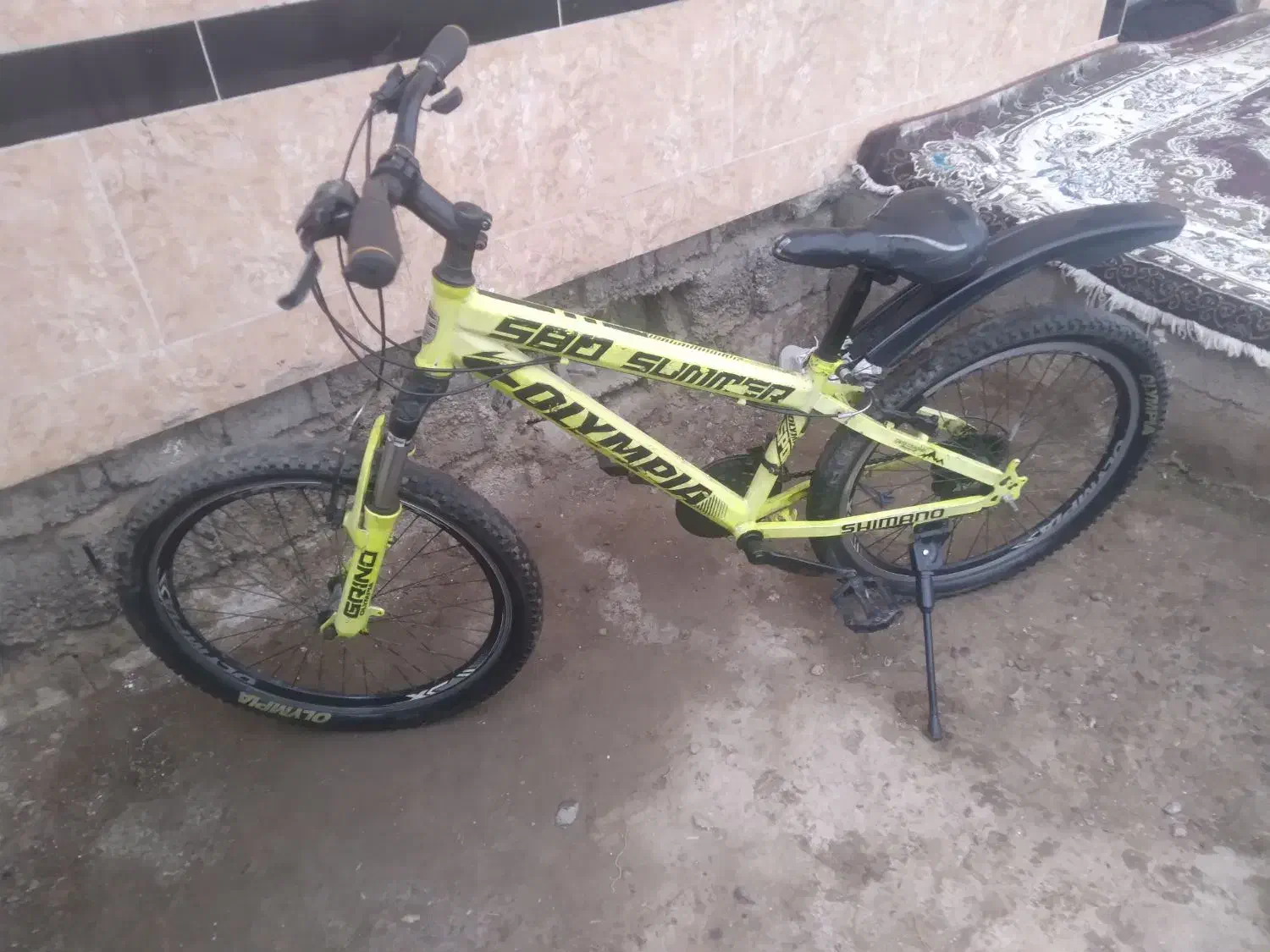 دوچرخه ۲۴ سالم سبز|دوچرخه، اسکیت، اسکوتر|آستانه اشرفیه, |دیوار