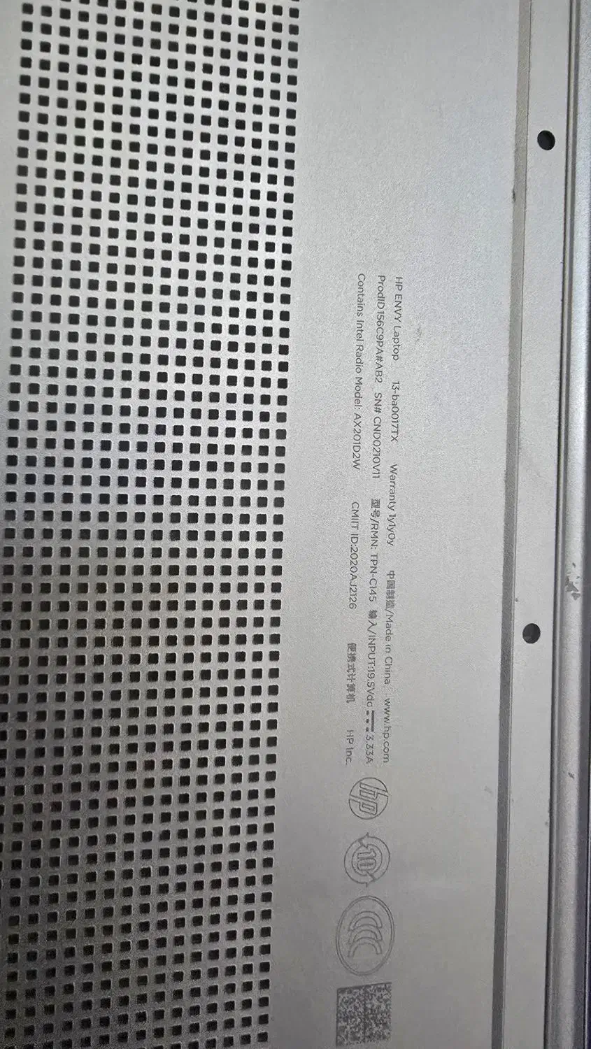 لپتاپ hp envy 13 با گرافیک مجزا|رایانه همراه|تبریز, |دیوار