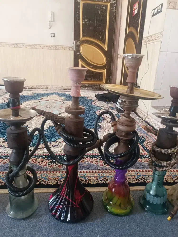 قلیان درجه یک قهوه خانه ای|کلکسیون و سرگرمی|قصرشیرین, |دیوار