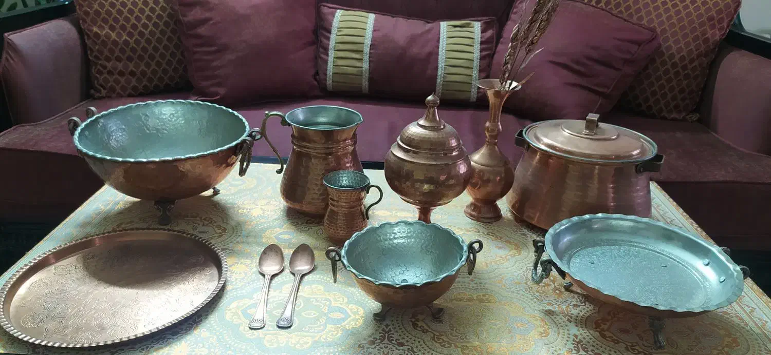 ظروف مسی|ظروف سرو و پذیرایی|پردیس, فاز ۴|دیوار