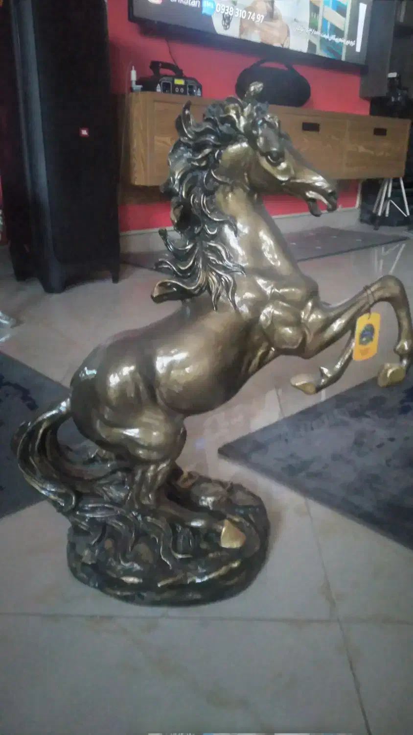 مجسمه اسب دکوری|مجسمه، تندیس، ماکت|فردیس, طالقانی|دیوار