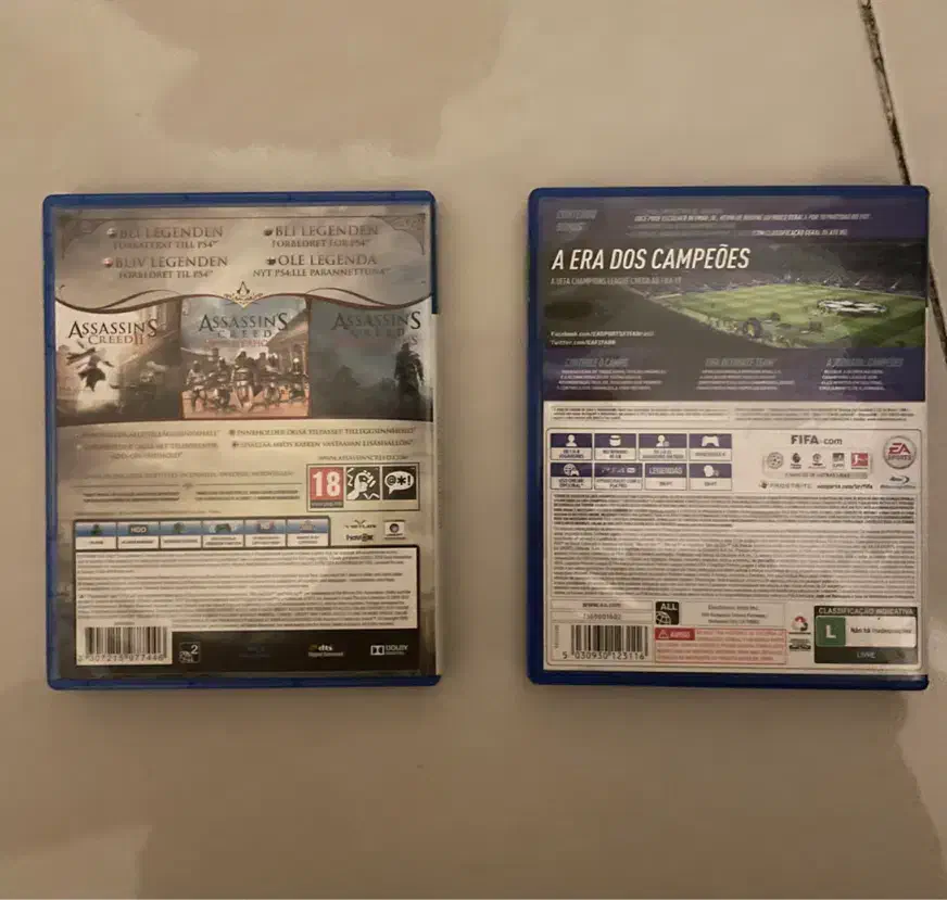 بازی fifa 19 و ezio collection|کنسول، بازی ویدئویی و آنلاین|تهران, تهرانپارس غربی|دیوار