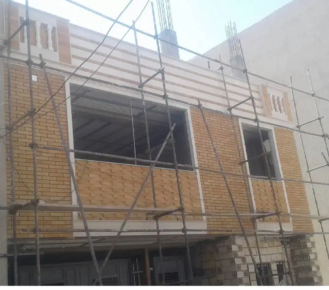 نماکاری غلامی (آجرنسوزوسنگ نما)|خدمات پیشه و مهارت|گرمسار, |دیوار