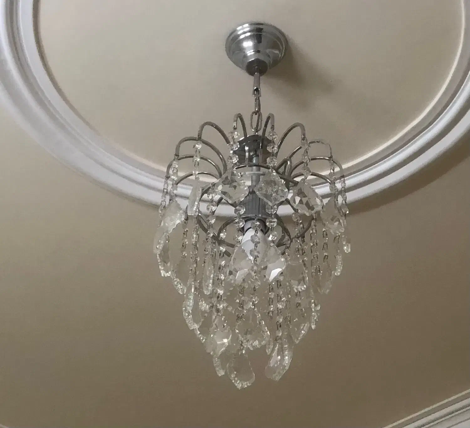 لوستر سقفی کریستال نو|لوستر و چراغ آویز|اردبیل, |دیوار