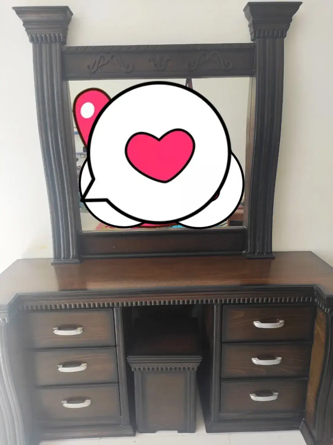 دراور چوبی نو|جاکفشی، کمد، دراور|خمینی‌شهر, |دیوار