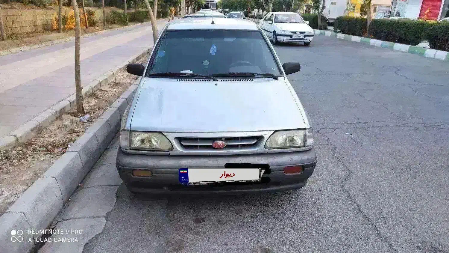 پراید مدل 86دوگانه کارخانه بی رنگ شاسی سالم|خودرو سواری و وانت|کرج, باغستان|دیوار