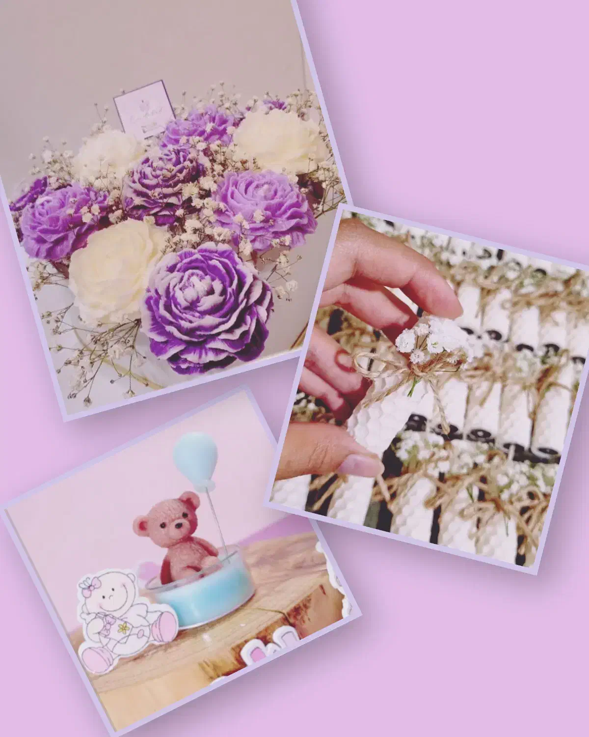 فروش شمع دست ساز|صنایع دستی و سایر لوازم تزئینی|حمیدیا, |دیوار