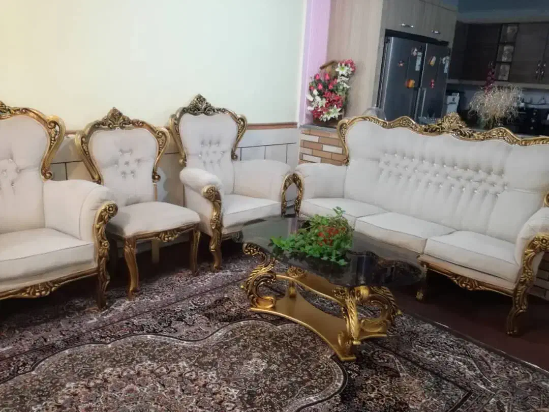 مبلمان و میز نهارخوری ۸ نفره|مبلمان خانگی و میز عسلی|ایذه, |دیوار